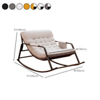 Stylish Upholstered Rocking Chair in Modern Design for Ultimate Comfort