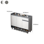 Engineered Wood 5 Tiers Shoe Stack with Shelf, Drawers, Gate, Dustproof Cover, and Closed Back