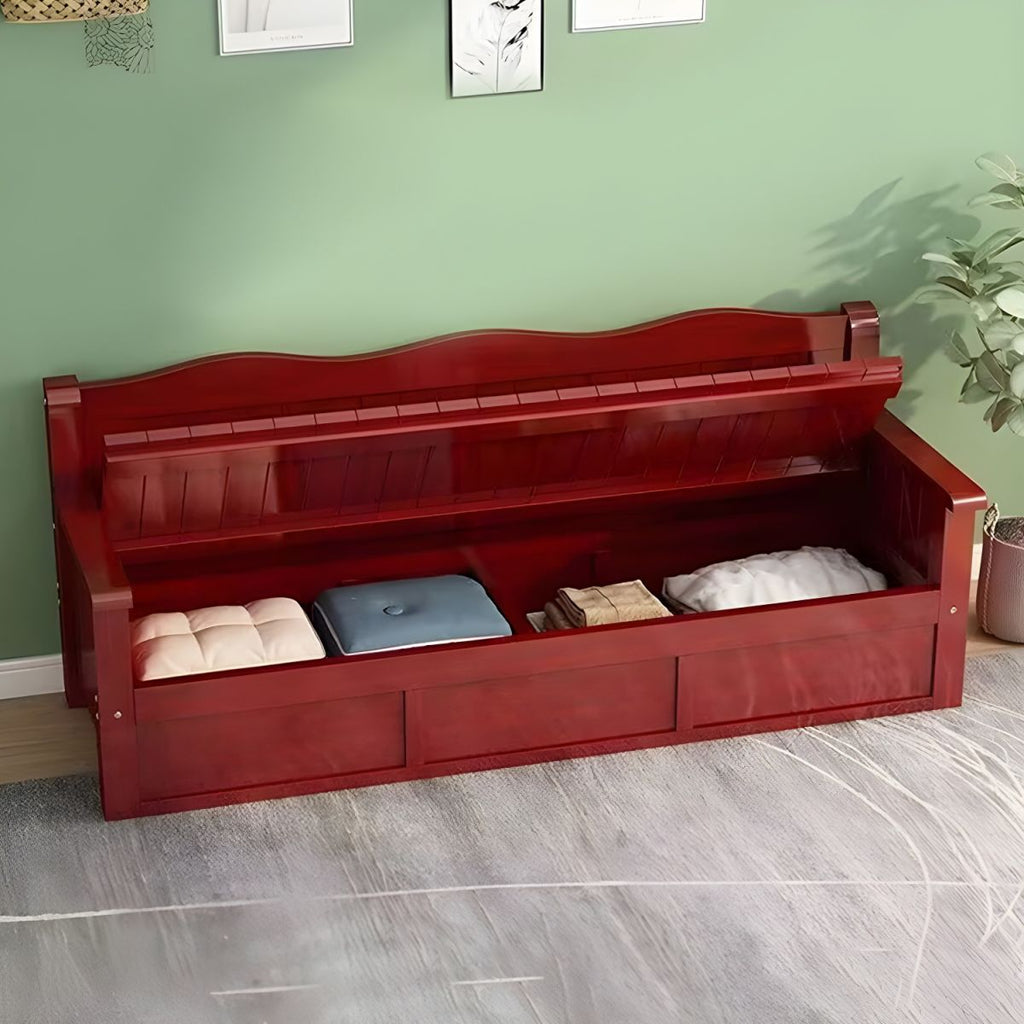Gray Cotton and Linen Modern Sofa with Storage and Foam Cushioning
