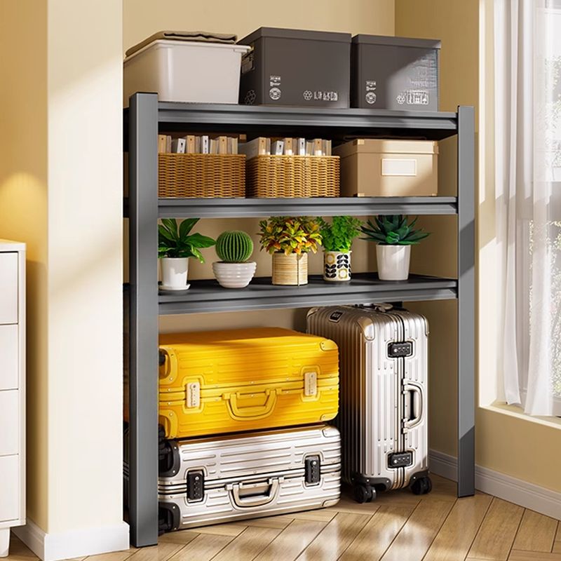 Simplistic Fire-retardant Steel Warehouse Storage Rack with Alterable Shelf, Standing Installation