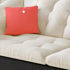 Modish Solid Color Stain Resistant Standard Sofa/Loveseat in Black/Light Green/Beige for 3-seater/2/5 Person with 2 Pillows