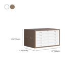 Art Deco Steel Non-flammable Horizontal Filing Cabinet/Vertical Filing Cabinet with Soft Close and Key Lock