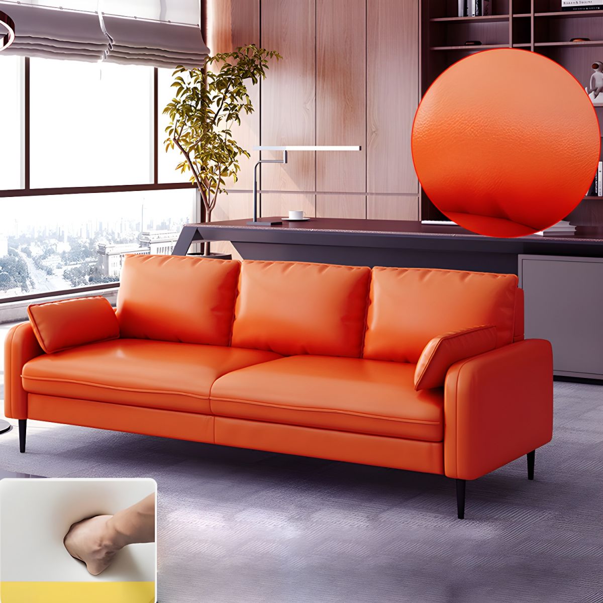 Modern Pillow Back Sofa with Storage Not Included for 35-40 Women