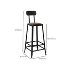 Contemporary Solid Wood Pub Set 1/6 Pieces Rectangle Bar Height Bar Set