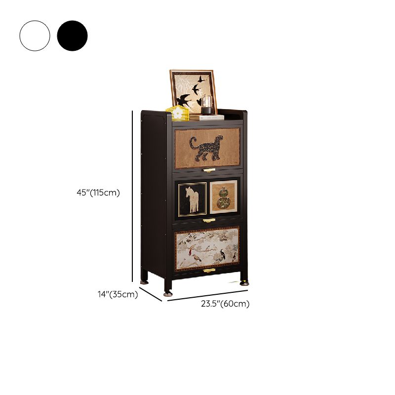 Detached Accent Cabinet with Damp-proof Steel Countertop
