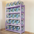 Steel Vertical Barrister Bookcase with 4-Shelf/6-Shelf/5-Shelf and Open Back