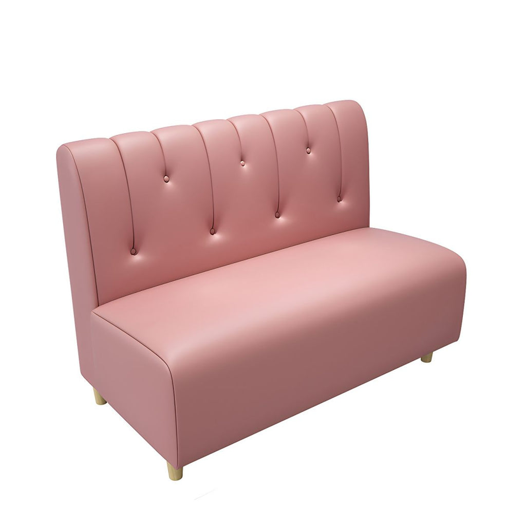 47.27"D x 25.59"W x 33.46"H Contemporary Glam 2-seat Sofa for Restaurant