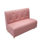 47.27"D x 25.59"W x 33.46"H Contemporary Glam 2-seat Sofa for Restaurant