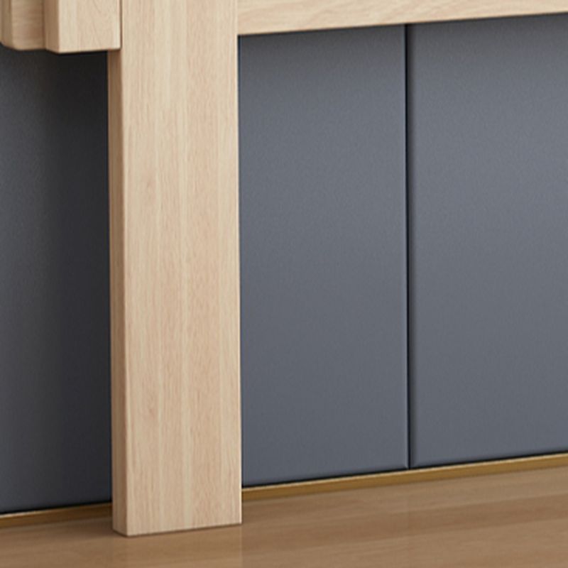 Trendy Full(54"W x 75"L)/Queen(60"W x 80"L)/King(76"W x 80"L) No Distressing Standard£¨36-55¡°£© Rectangle Panel Headboard with Lumber Frame, Sponge Filling Included/Not Included