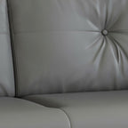 Modish Solid Color Stain Resistant Standard Sofa in Beige, 3-seater/for 2