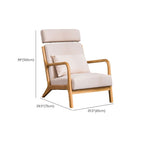 Comfortable Scandinavian Sofa with Foam Cushioning and Non-Skirted Design