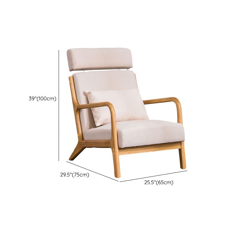 Comfortable Scandinavian Sofa with Foam Cushioning and Non-Skirted Design