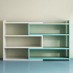Modern Versatile Wood Bookcase for Easy Assembly and Space Efficiency