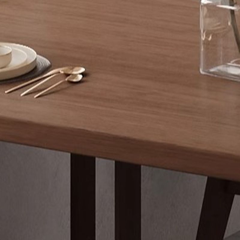 Simplistic Solid Wood Rectangle Table with Eased Edge, No Seating, and Assembly Required