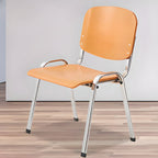 Simple Style Ergonomic Office Chairs with Laminate Butter Color Waterfall Seat