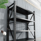 Modern Steel Warehouse Storage Rack with Alterable Shelf, Unfixed for Garage