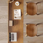 Contemporary Lumber Cocoa Rectangular Pub Table for 8/for 6/Seats 4 with Sledge Base