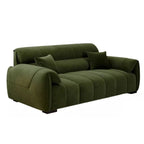 Jade Green/Beige Standard/Single Sofa with Arm