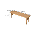 Modern Rectangular Pine Wood Unfinished Color Writing Table