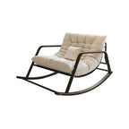 Stylish Upholstered Rocking Chair with Removable Cushions fits Women's Range-even Less