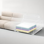 Modish Solid Color Stain Resistant Standard Sofa/Loveseat in Beige for 3-seater/2