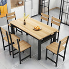 Modern Style Wooden Dining?Room?Set Standard Height Home Dining Table Furniture