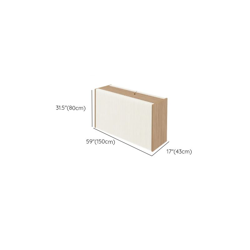 Chalk Folding Display Table in Rectangle Shape, 30 to 39 in Height, Unfinished Finish, 50 in & above Size, Up to 19 in Width