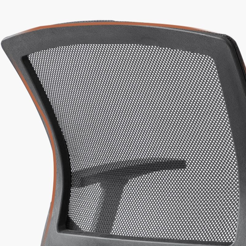 Minimalist Ergonomic Office Furniture with Midnight Black Upholstered Seating and Arms