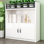 Trendy Laminate Base Cabinet with Stockroom Storage, Shelves, Locker, Hinges Door in 1-Wide Compartments