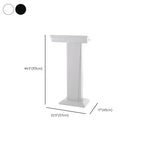 Metal Mobile Full Podium with Storage and Rollers