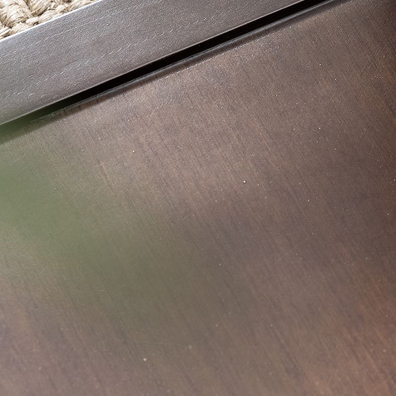 Auburn 2-Tier Square Plant Stand Side Table with Natural Wood Top, 1 Piece Set, 2 Shelves, and Legs