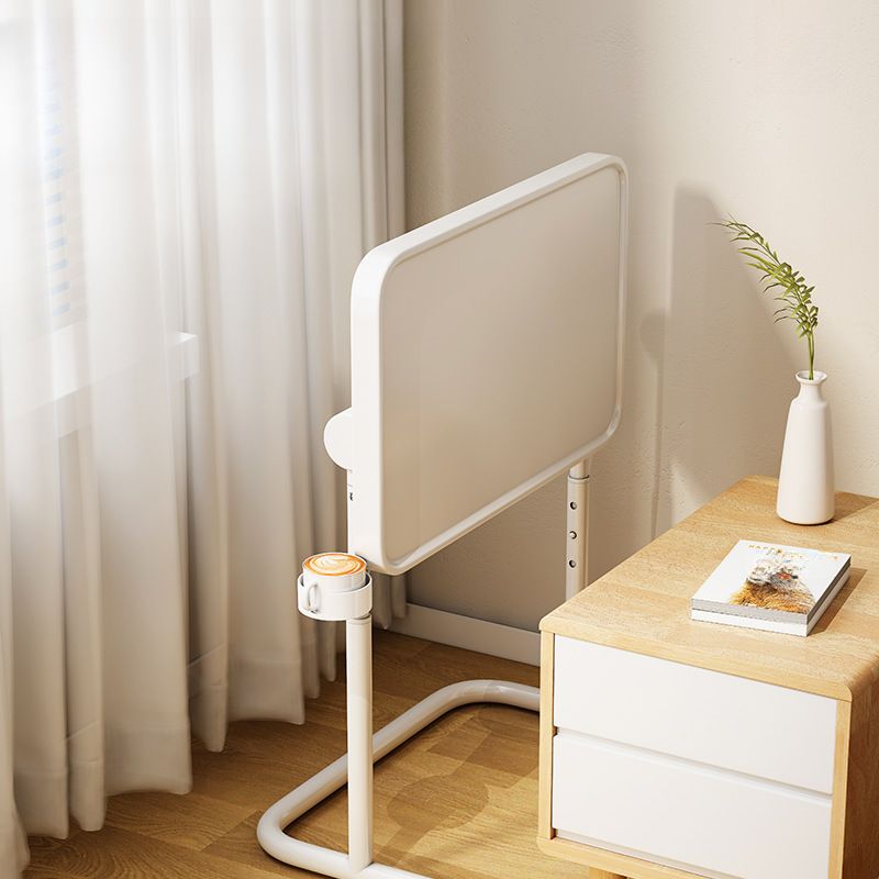 Casual Adjustable Height Laptop Cart with Casters and Ergonomic Tilt