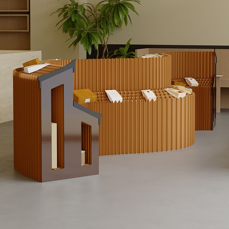 Collapsible Display Table with Stump Base, Unfinished Finish, 30 to 39 in Height, 50 in & Above Size, 20 to 29 in Width