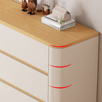 Casual Composite Wood Console Dresser/Bachelor Chest with 8/6/4 Drawers in Horizontal/Vertical Orientation