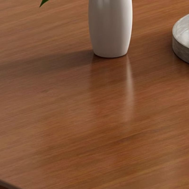 Composite Wood Dining Table with Crossed Legs, Scratch-proof and Foldable, Square Top for 2-seater