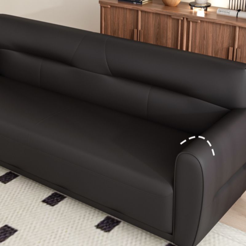 Dark Gray/Sage/Off-White Standard Sofa with Armrest for Drawing Room