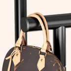 Modern Simple Style Hall Rack with Receptacle Storage, 1 Shelf/2 Shelves, Steel Frame, and Alloy Hook
