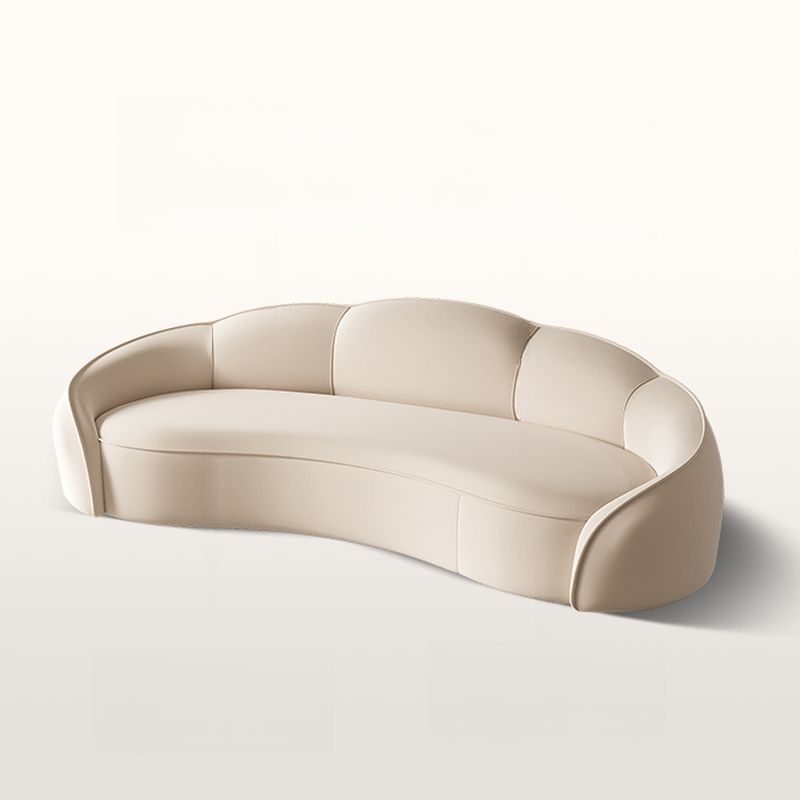 Versatile Olive Green/Ivory/Sand Sofa/Loveseat/Single Sofa with Sloped Arms and Concealed Support