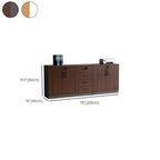 Manufactured Wood Base Cabinet for Stockroom with Shelves, Drawers, and Locker, Featuring Locking Door and 5-Wide Compartments
