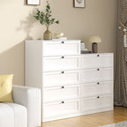 Casual Steel Bachelor Chest/Semainier with 3/4/5 Drawers in Vertical/Horizontal Orientation