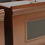 Auburn Modern Solid Wood Full Podium with Storage