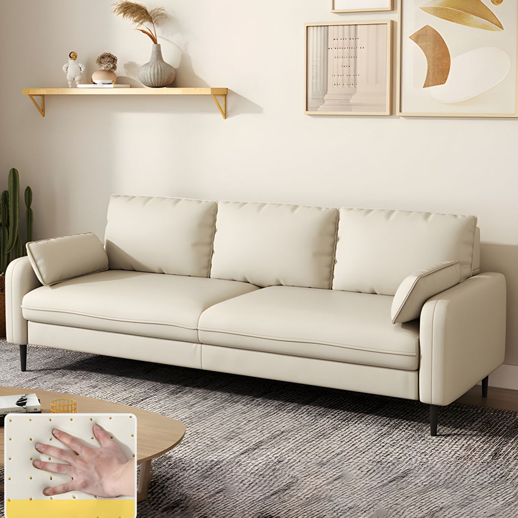 Modern Pillow Back Sofa with Storage Not Included for 35-40 Women