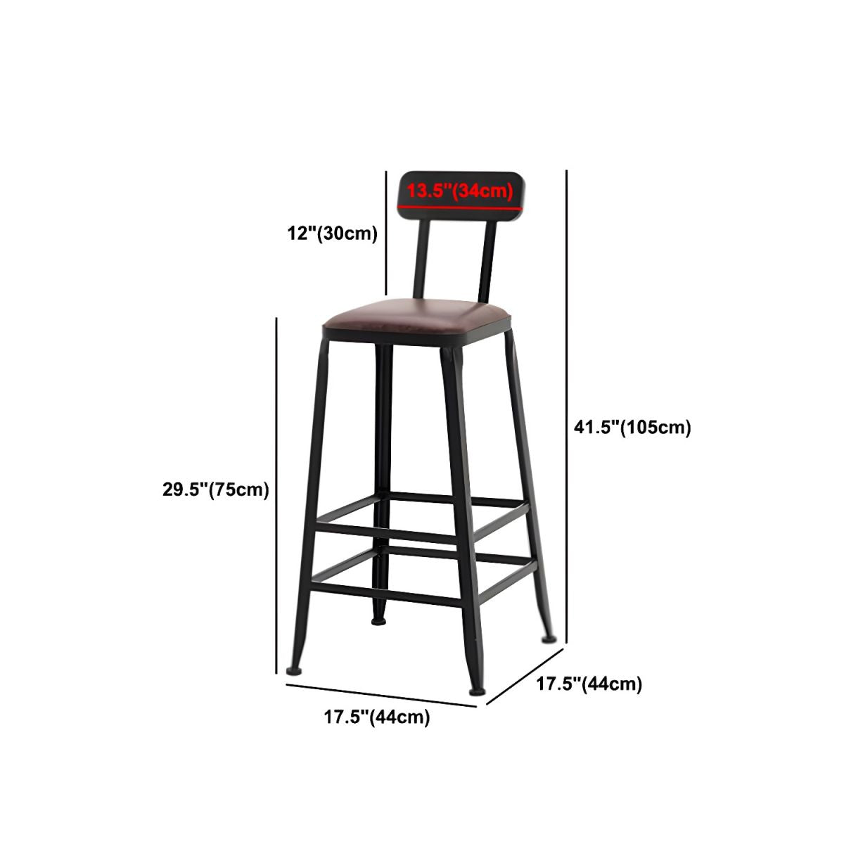Industrial 1/5/7/9 Pieces Bar Table Set Rectangle Pine Wood Counter Table with High Stools