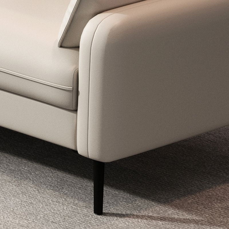 Tear Resistant Loveseat in Gray/Navy Blue/Amber Color with Arm