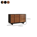 Trendy Wardrobe Chest Of Drawers with 2 Cabinets and 2 Interior Shelves