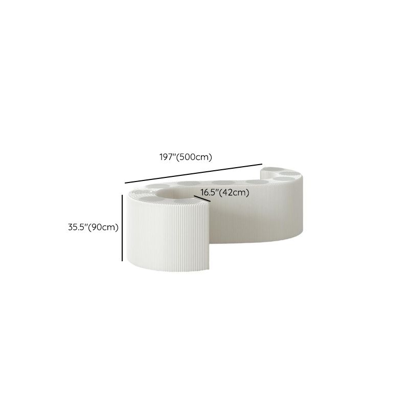 Chalk Collapsible Rectangle Up to 19 in W x 20 to 29 in/30 to 39 in/40 in & above H Unfinished Display Table with Single Pedestal Base