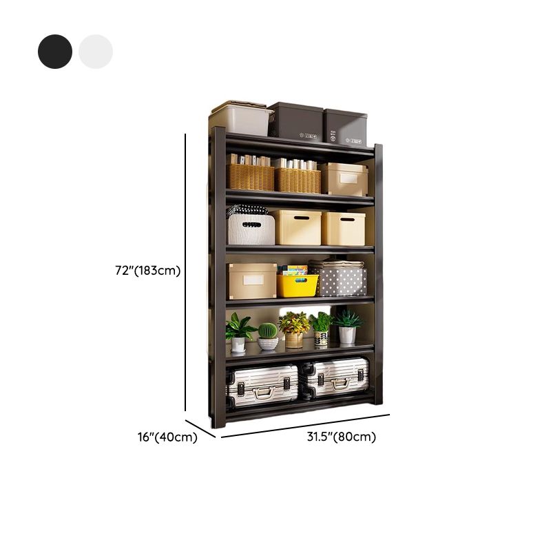Simplistic Fire-retardant Steel Warehouse Storage Rack with Alterable Shelf, Standing Installation