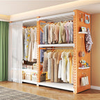 Simplistic Steel Hall Rack with Repository Storage