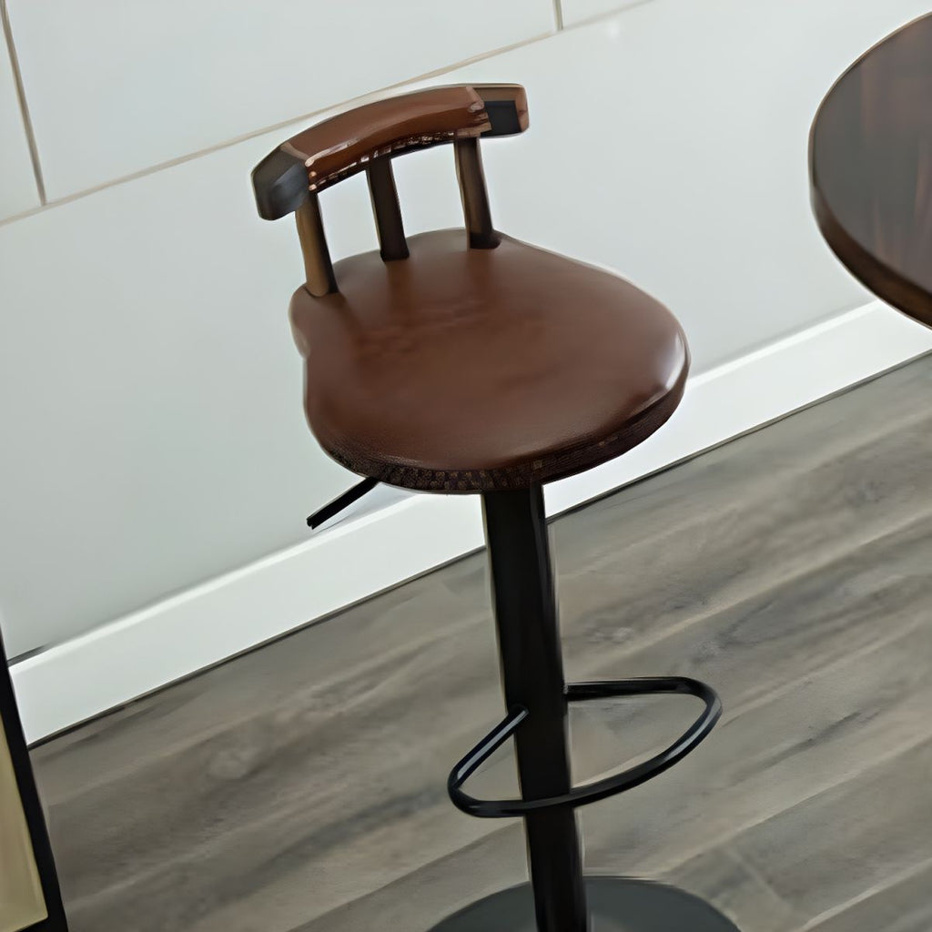 Round Counter Height Set Solid Wood 1/3 Pieces Pub Table Set