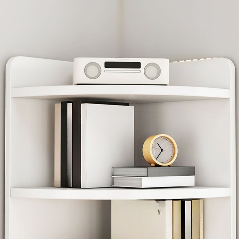 Nook Detached Accent Cabinet with Damp-proof Closet, 4 Exterior Shelves, Grip Bars, and Chalk Top